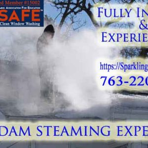 Removing Minneapolis MN Ice Dams With Steam